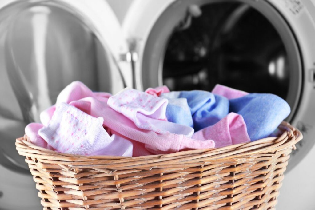 O cuidado ao lavar as roupinhas do bebê
